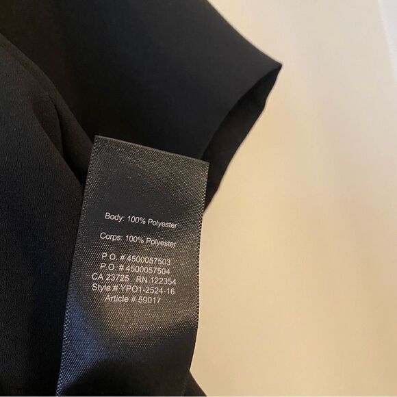 Aritzia-Babaton Black Randy Blouse (Size:XS) - Picture 8 of 10